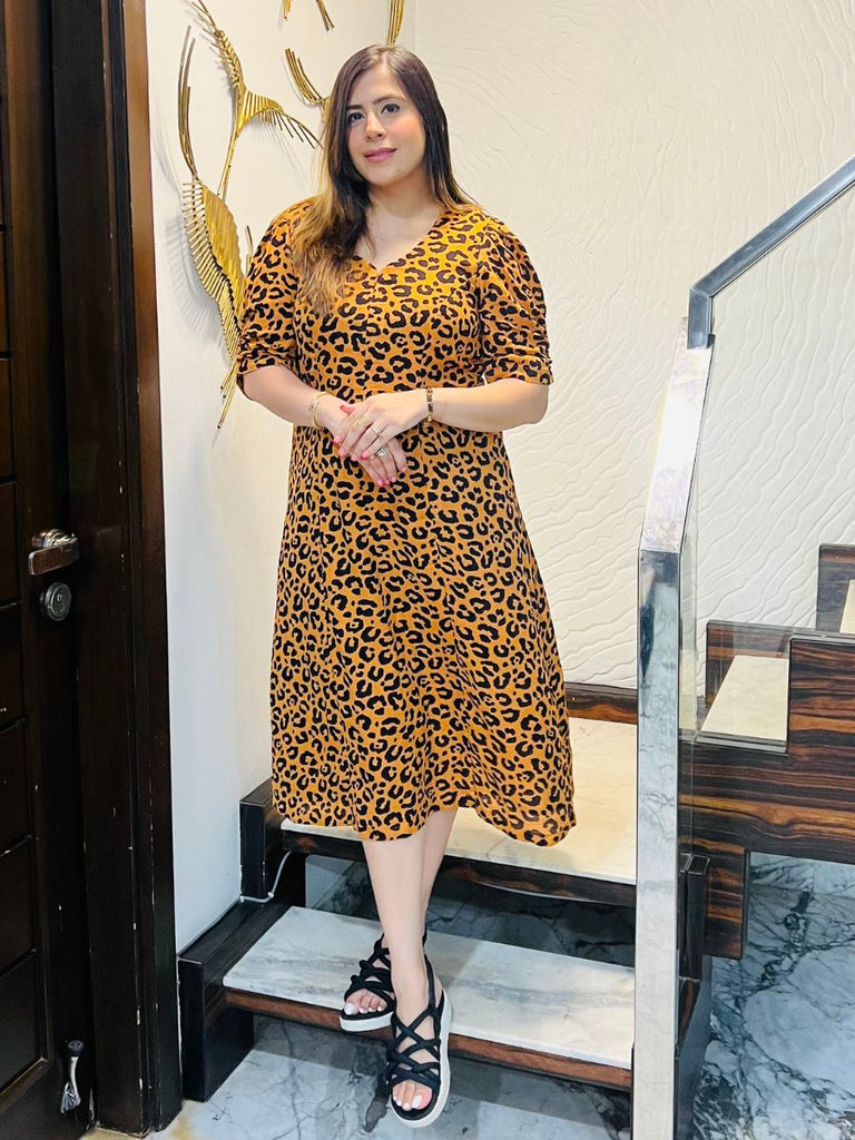 Cheetah Mama Midi