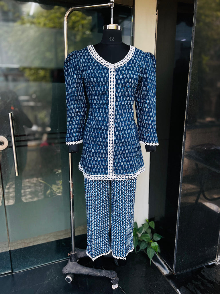 Blue Batik Co-Ord