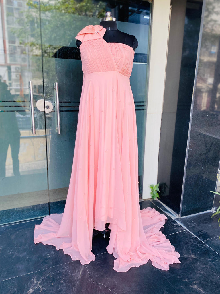 Peach Pear-Lite Gown