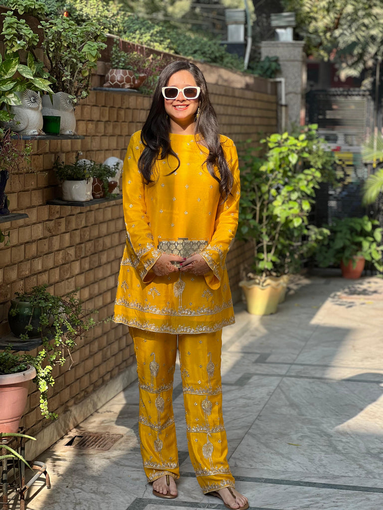 Sunshine Haldi Co-Ord